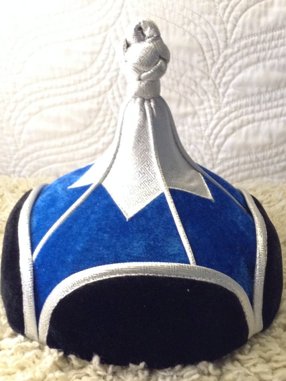 NWOT Traditional Mongolian Wrestlers Hat (Shovgor) Original Unique Traditional